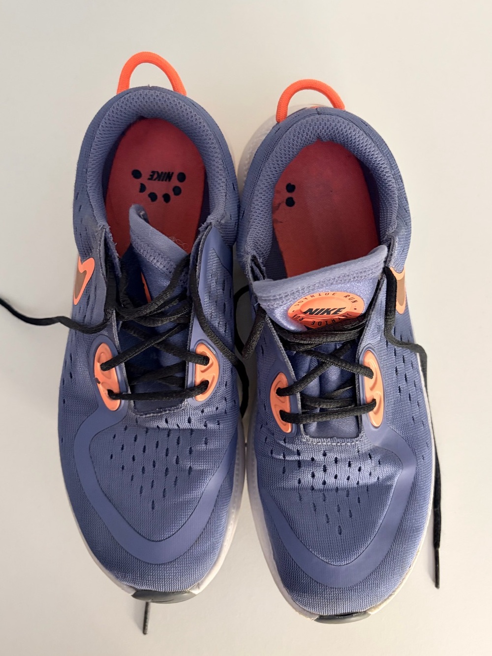 Nike Kids Purple and Orange Lightweight Sneakers